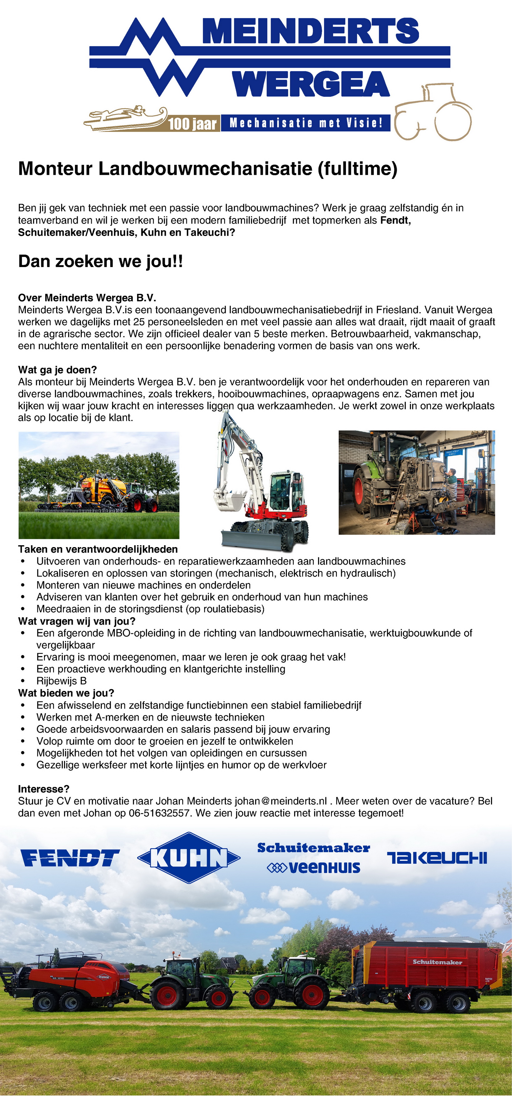 Meinderts - Vacature
